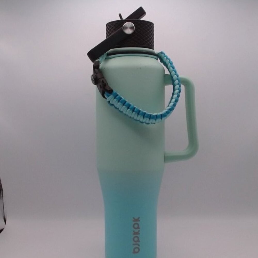 BJPKPK Insulated Water Bottles with Straw Lid, 40oz Stainless Steel Water Bottle